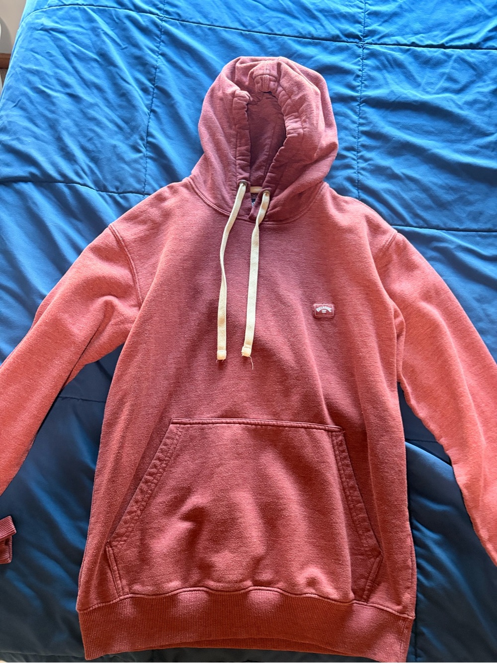 Billabong Men's Hooded Pullover - Dusty Rose